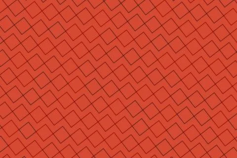 Close-up of red textured brick wall with rough surface Stock Illustration
