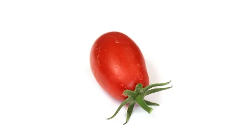 Close up of red tomatoes rotating Stock Footage 35568443