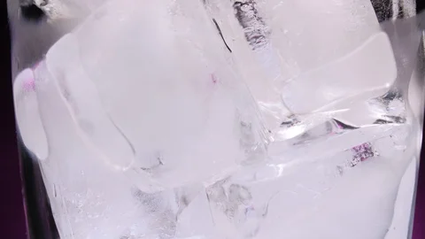 Close up of a refreshing cold drink with bubbles. Stock Footage 99372330