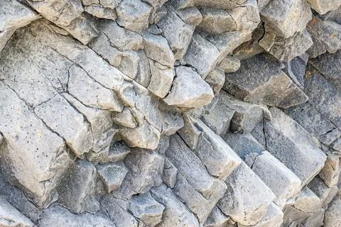 Close-up relief of the rocks Stock Photos