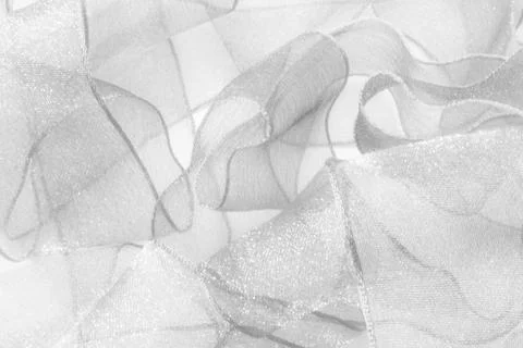 Close up of Ribbons On Background, wavy pattern like flower Stock Photos