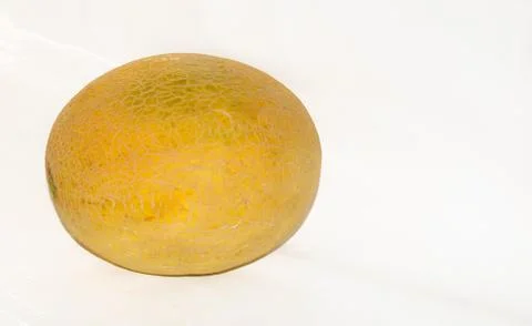 Close up of a ripe fresh melon fruit Stock Photos