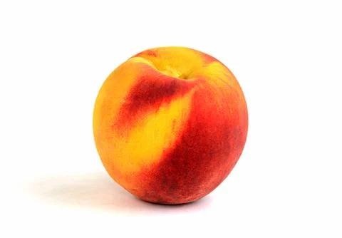 Close up of ripe peach Stock Photos