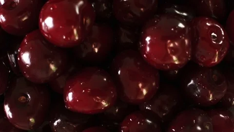Close-up of a ripe sweet cherry 스톡 동영상 79316335