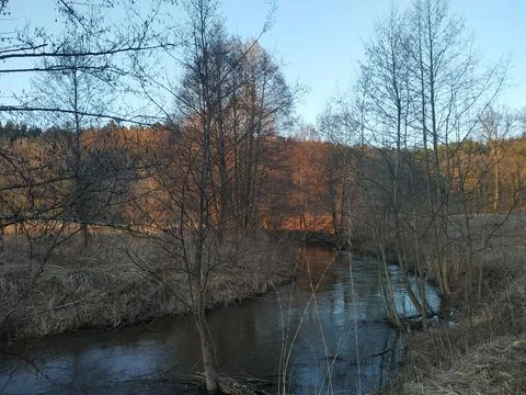A close up of a river Stock Photos
