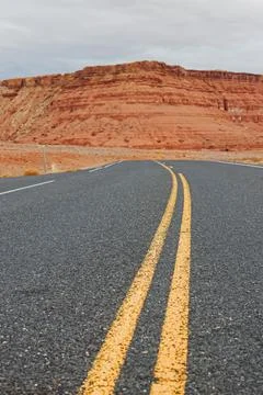 Close-up of the road Stock Photos