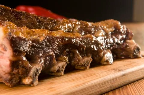 Close up of a roasted steak Fotos de archivo