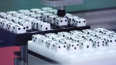 Close-up of the robots being used as part of the industry in the current account Stock Footage 112227862