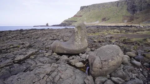 A close up of a rock Stock Footage 156014067