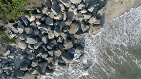 A close up of a rock Stock Footage 156481598