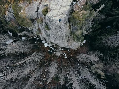 A close up of a rock a mountain Stock Photos