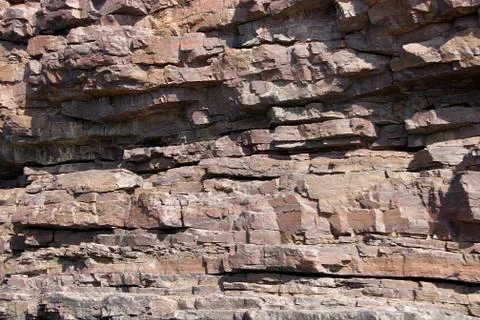 Close-up of Rock Strata Stock Photos