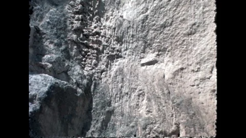 Close-up of Rock Surface Stock Footage 278101013