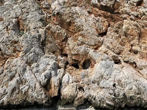 Close up of rock texture abstract texture Stock Photos