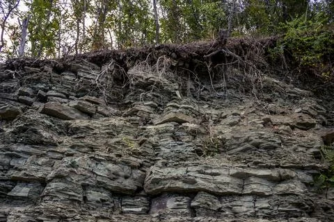 Close-up of rock texture Stock Photos