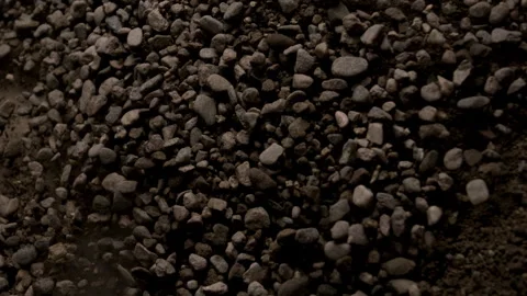 Close up of Rocks and Pebbles on the Ground Stock Footage 270410021