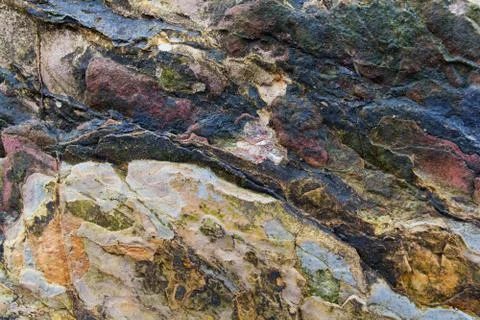 Close up of rocks. Good for texture. Stock Photos