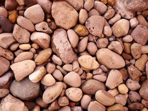 Close Up of Rocks on the ground 库存照片