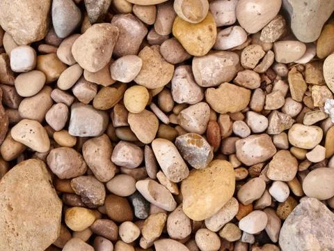 Close Up of Rocks on the ground Foto stock