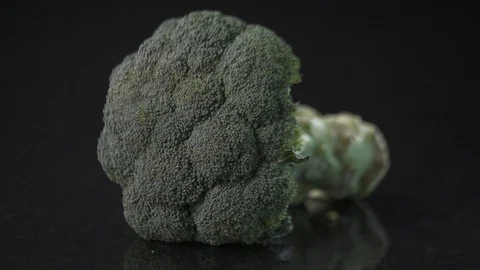 Close Up on a Roman Cabbage Stock Footage 85884640