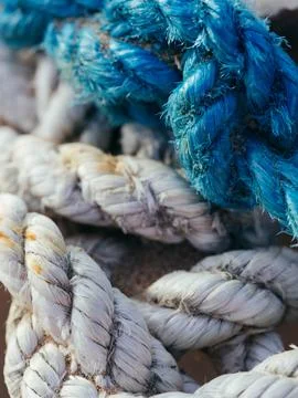 Close up of ropes Stock Photos