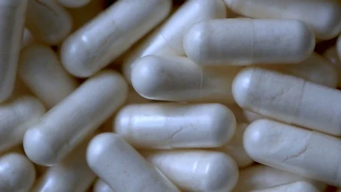 Close-up of Rotating Capsules, Pharmacy ... | Stock Video | Pond5