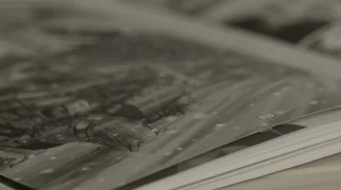 Close up of rotating comic book pages Stock Footage 59049236
