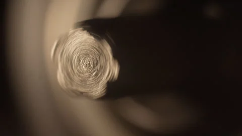Close-up of rotating Torx bit on screwdriver, electric drill Stock Footage 303257439