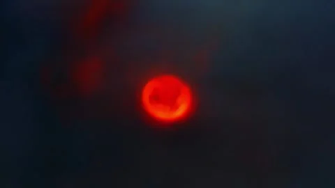 A close-up rotation of a Fire 스톡 동영상 260322470