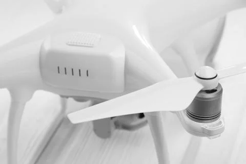 Close-up of Rotor drones. Stock Photos