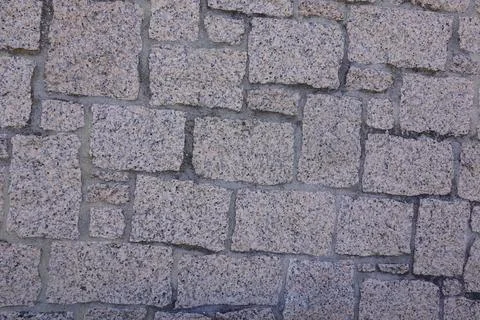 Close-up of Rough Stone Wall Texture Stock Photos