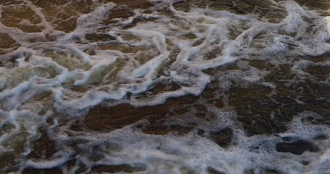 Close-up of an rough stream Stock-Footage 134701514