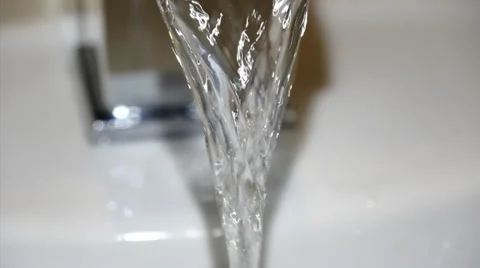 Close up of running water Stock Footage 39810299