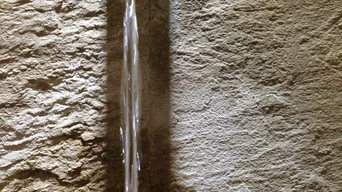 Close up of running water Stock Footage 84630162