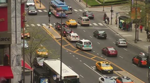 Close up Rush Hour - Chicago.mp4 動画素材 11060622