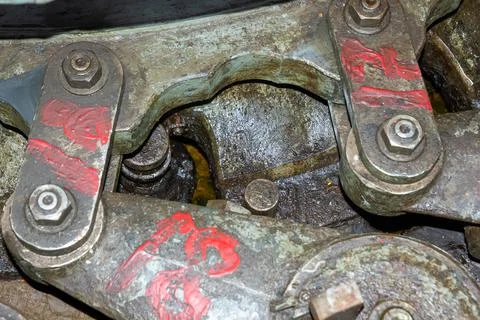 Close up of an rusted bolt, hd rusty metal Stock Photos