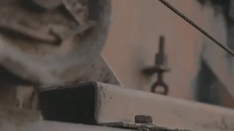 Close up rusted tools Stock Footage 35930748