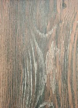 Close up of rustic brown wooden texture with detailed grain and natural pat.. Foto stock