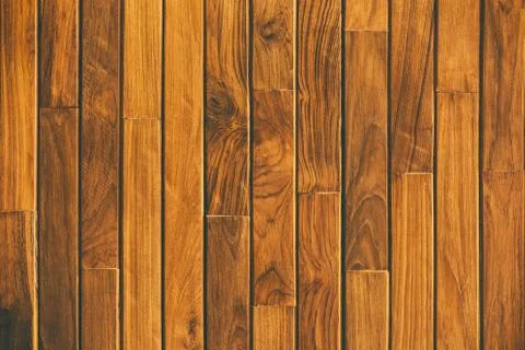 Close up rustic wood table with grain texture in vintage style. Surface of ol Stock Photos