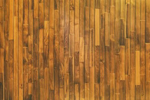 Close up rustic wood table with grain texture in vintage style. Surface of ol Stock Photos
