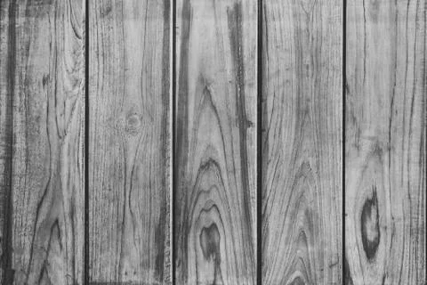 Close up rustic wood table with grain texture in vintage style. Surface of ol Stock Photos