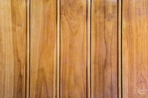 Close up rustic wood table with grain texture in vintage style. Surface of ol Stock Photos