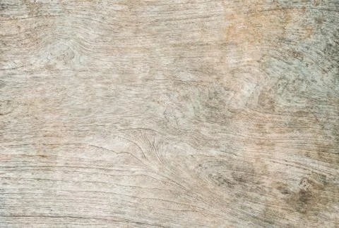 Close up rustic wood table with grain texture in vintage style. Surface of ol Stock Photos
