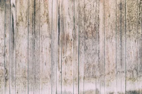 Close up rustic wood table with grain texture in vintage style. Surface of ol Stock Photos