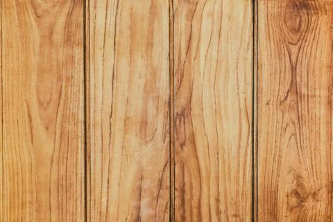 Close up rustic wood table with grain texture in vintage style. Surface of ol Stock Photos