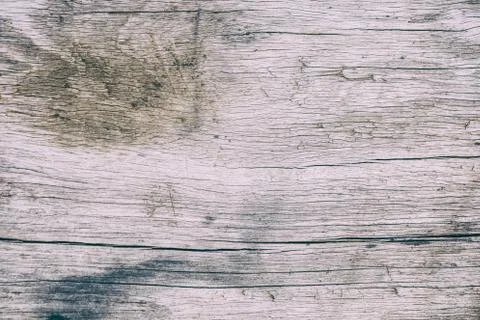 Close up rustic wood table with grain texture in vintage style. Surface of ol Stock Photos