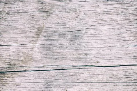 Close up rustic wood table with grain texture in vintage style. Surface of ol Stock Photos