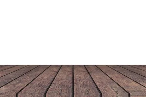 Close up rustic wood table with grain texture in vintage style. Surface of ol Stock Photos