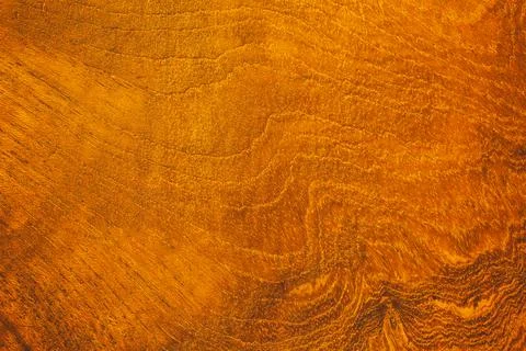 Close up rustic wood table with grain texture in vintage style. Surface of .. Stock Photos