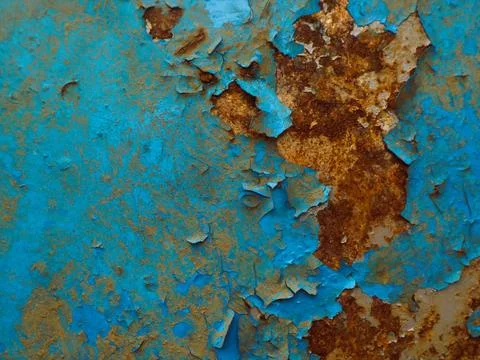 Close up rusty iron surface, perfect for vintage backgrounds, metal corrosion Foto stock